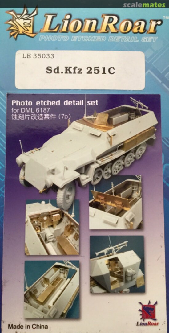 Boxart Sd.Kfz 251C LE35033 Lion Roar Boxart Sd.Kfz 251C LE35033 Lion Roar