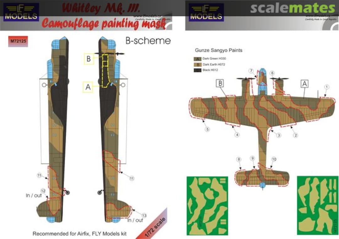 Boxart Whitley Mk.III M72125 LF Models Boxart Whitley Mk.III M72125 LF Models