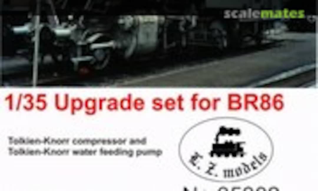 1:35 Upgrade set for BR86 (L.Z. Models 35302)