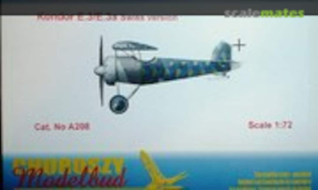1:72 Kondor E.3/E.3a Swiss version (Choroszy Modelbud A208) A208