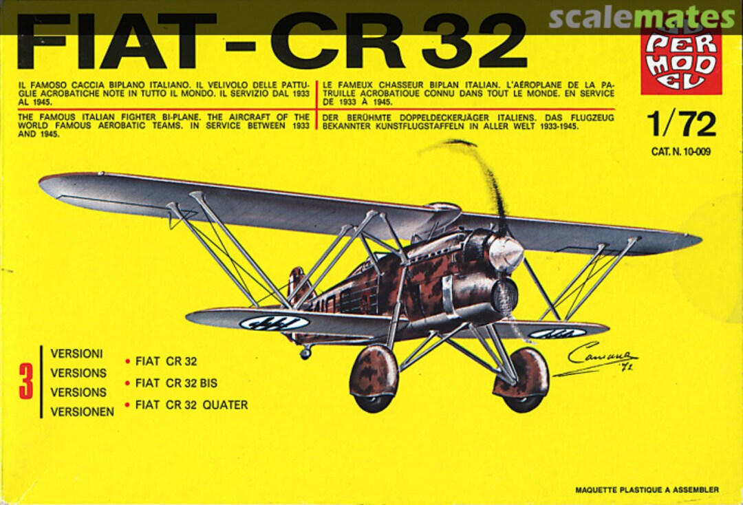 Boxart Fiat-CR 32 10-009 Supermodel Boxart Fiat-CR 32 10-009 Supermodel