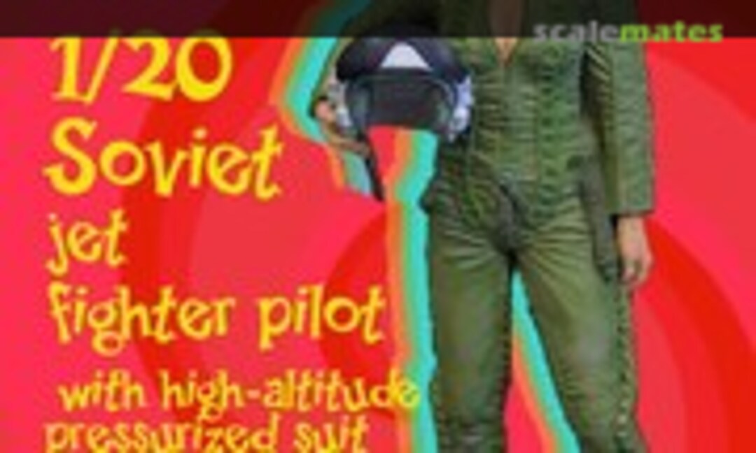 1:20 Soviet Jet Fighter Pilot (Makoto Models MF01) MF01