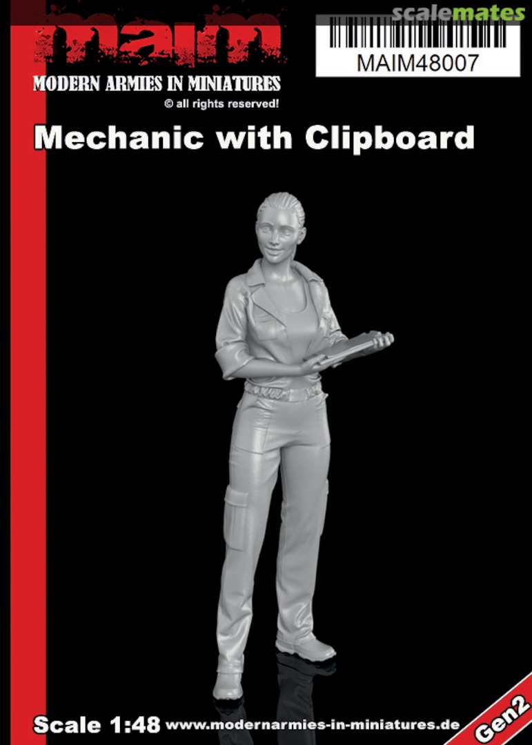 Boxart Mechanic with Clipboard MAIM48007 MAiM Boxart Mechanic with Clipboard MAIM48007 MAiM