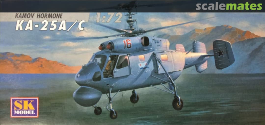 Boxart Kamov KA-25A/C "Hormone" 3700 SK Model Boxart Kamov KA-25A/C "Hormone" 3700 SK Model