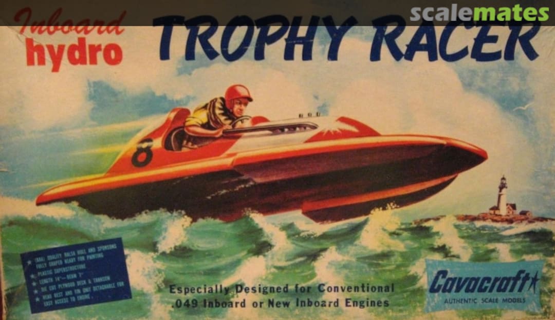Boxart Trophy Racer Inboard Hydro E-6 Cavacraft Boxart Trophy Racer Inboard Hydro E-6 Cavacraft