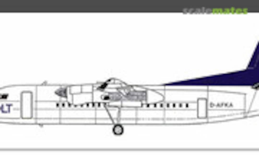 1:144 Fokker F50 (Welsh Models SL179P) SL179P