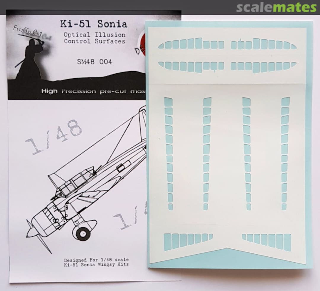 Boxart Mitsubishi Ki-51 Sonia Control Surfaces SM48 004 DEAD Design Models Boxart Mitsubishi Ki-51 Sonia Control Surfaces SM48 004 DEAD Design Models