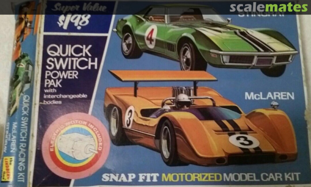 Boxart Quick Switch Racing Kit 3212 Lindberg Boxart Quick Switch Racing Kit 3212 Lindberg