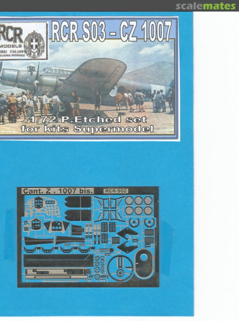 Contents Cant Z.1007 Bis RCR-S03 RCR Models Contents Cant Z.1007 Bis RCR-S03 RCR Models