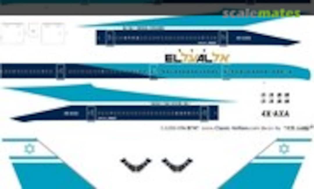 1:200 EL AL 747-2 (delivery) (Classic Airlines CA200-096) CA200-096