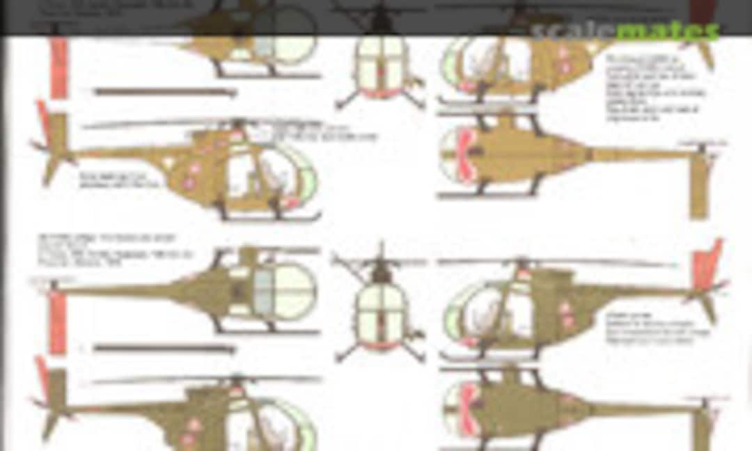 1:32 OH-6A Cayuse (Loach) in Vietnam (Lone Star Models RG 127-042) RG 127-042