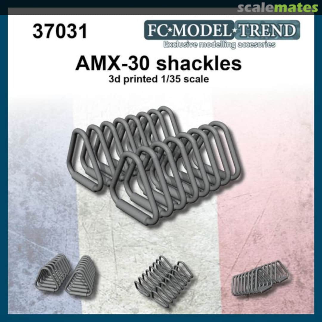 Boxart AMX-30 shackles 37031 FC Model Trend Boxart AMX-30 shackles 37031 FC Model Trend