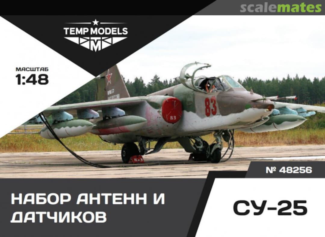 Boxart Sensors and Antennas Su-25 48256 Tempmodels Boxart Sensors and Antennas Su-25 48256 Tempmodels