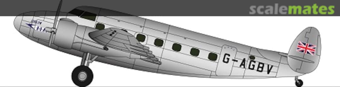 Boxart Lockheed L-18 FR14130 F-RSIN Boxart Lockheed L-18 FR14130 F-RSIN