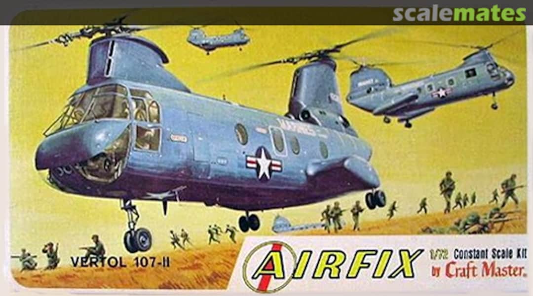 Boxart Vertol 107-II 1304 Airfix by Craft Master Boxart Vertol 107-II 1304 Airfix by Craft Master