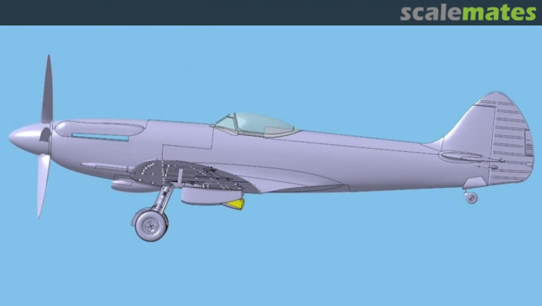 Boxart Supermarine Spitfire Mk.XIVe (Low Back) TBA32-2024A DB Model Kits Boxart Supermarine Spitfire Mk.XIVe (Low Back) TBA32-2024A DB Model Kits