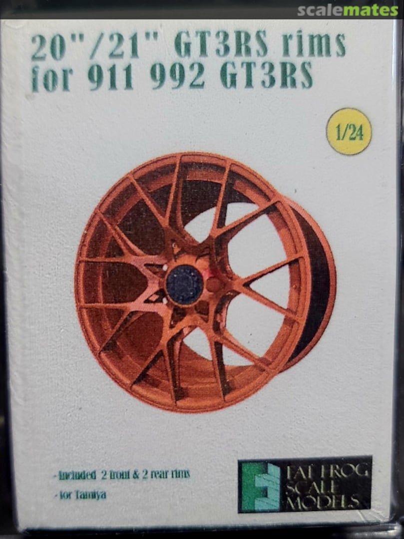 Boxart 20"/21" GT3RS Rims FW24019 Fat Frog Scale Models Boxart 20"/21" GT3RS Rims FW24019 Fat Frog Scale Models