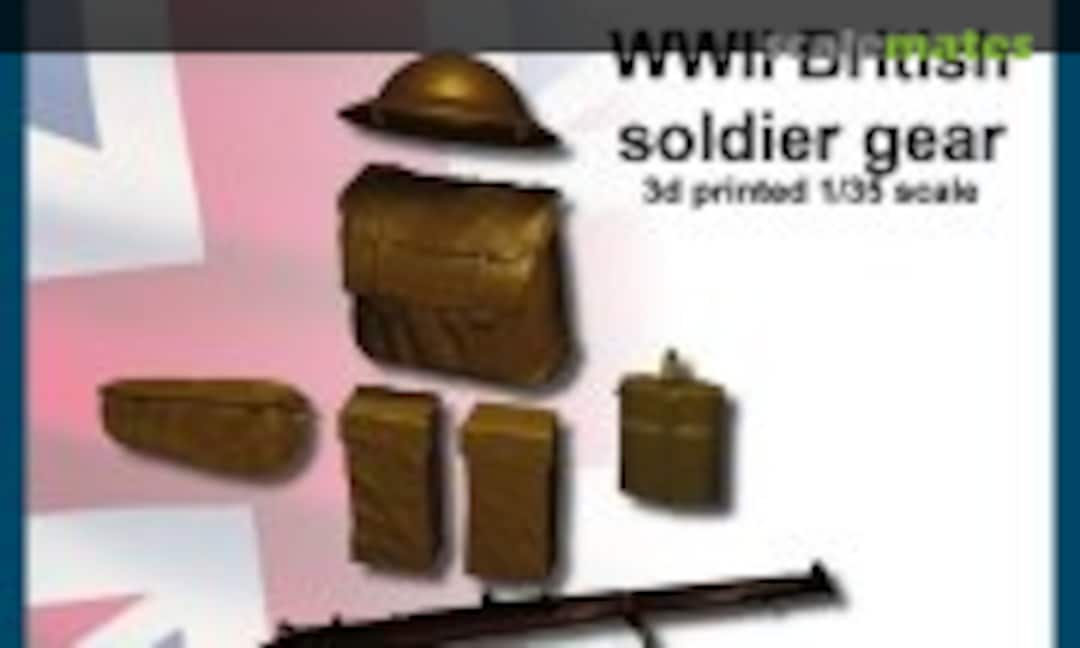 1:35 British soldier gear WWII (FC Model Trend 37342) 37342