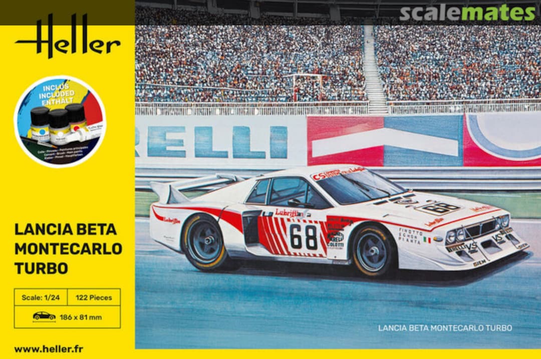 Boxart Lancia Beta Montecarlo Turbo 56741 Heller