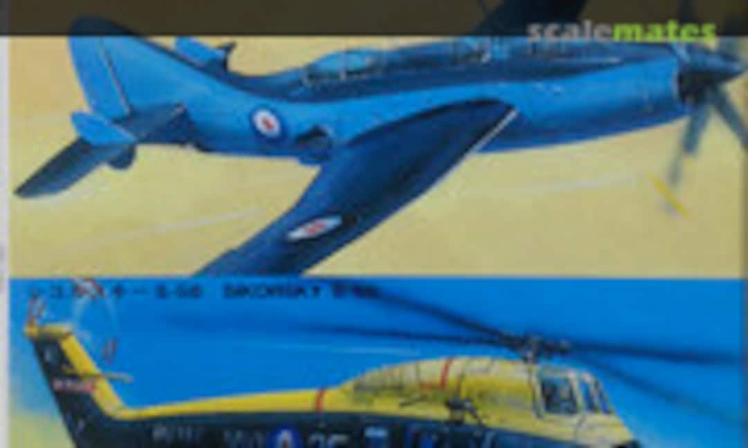 1:700 Sea Way Model Royal Naval Plane (Fujimi 45102) 45102