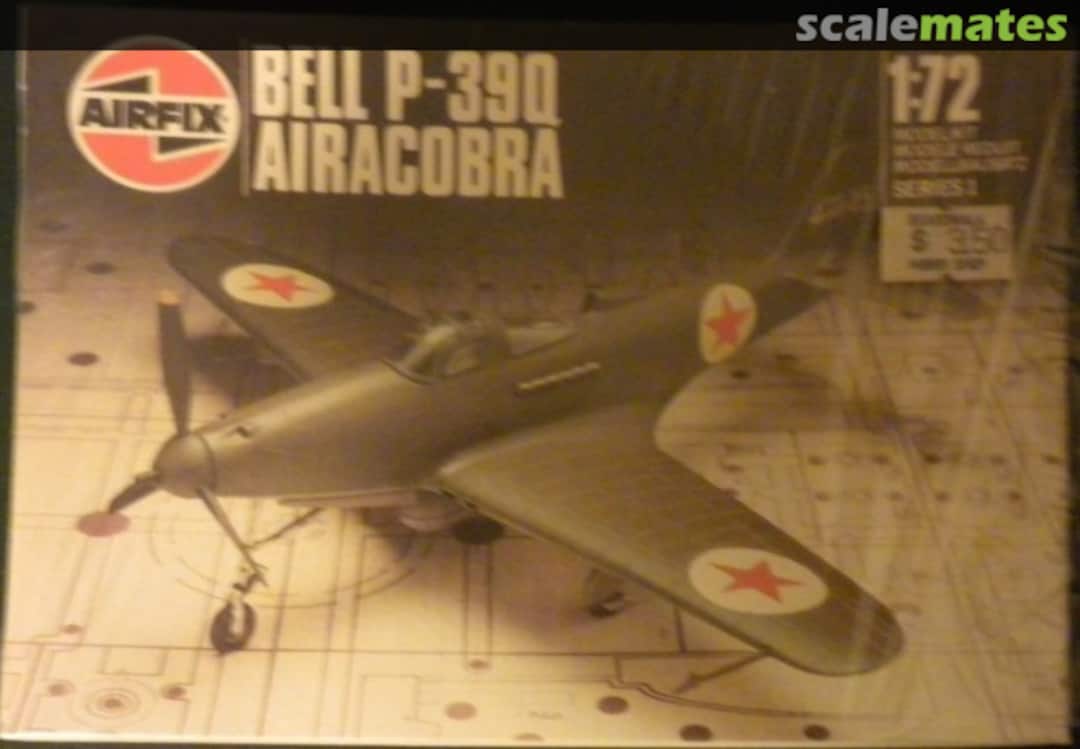 Boxart Bell P-39Q Airacobra 9 61039 Airfix Boxart Bell P-39Q Airacobra 9 61039 Airfix