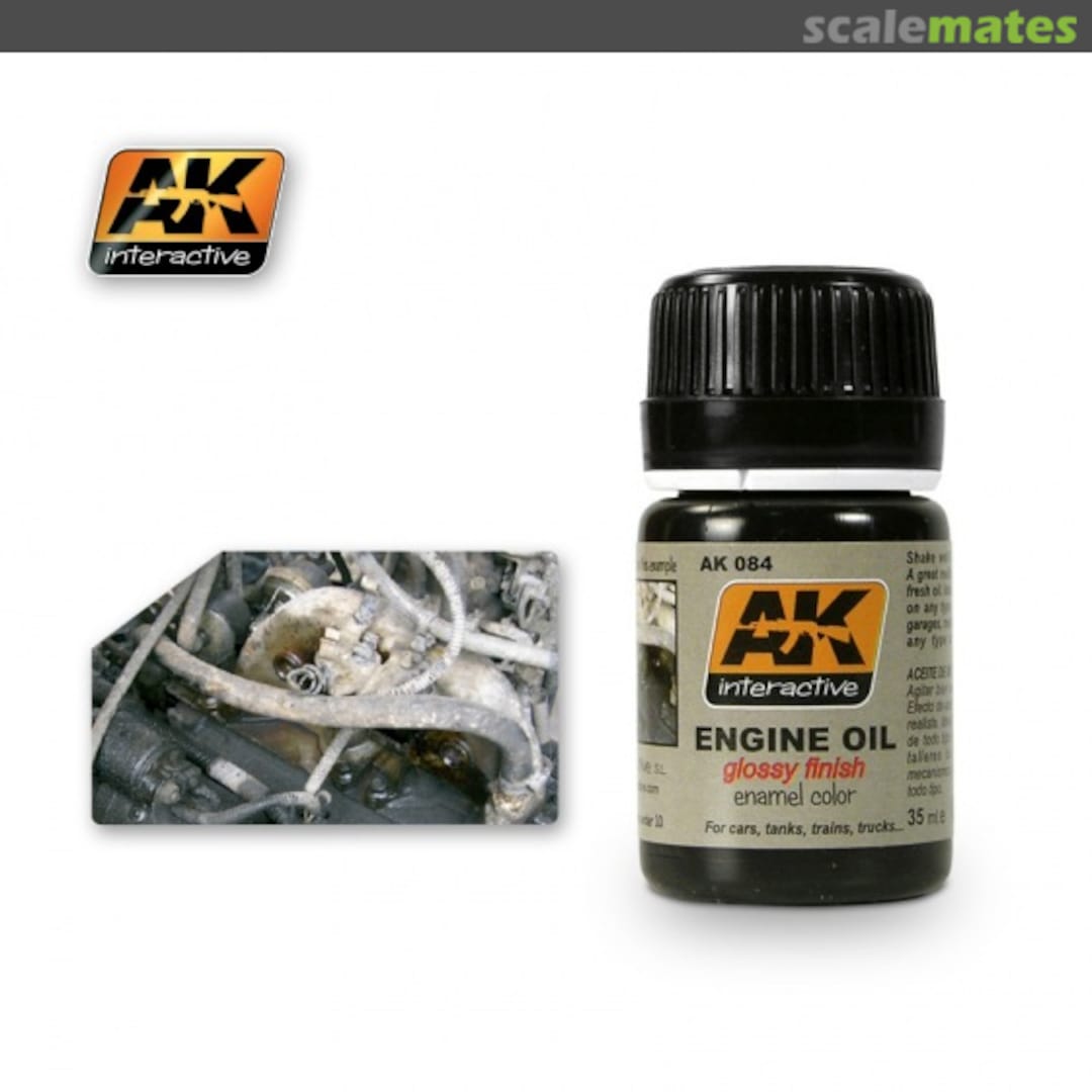 Boxart Engine Oil AK 084 AK Interactive