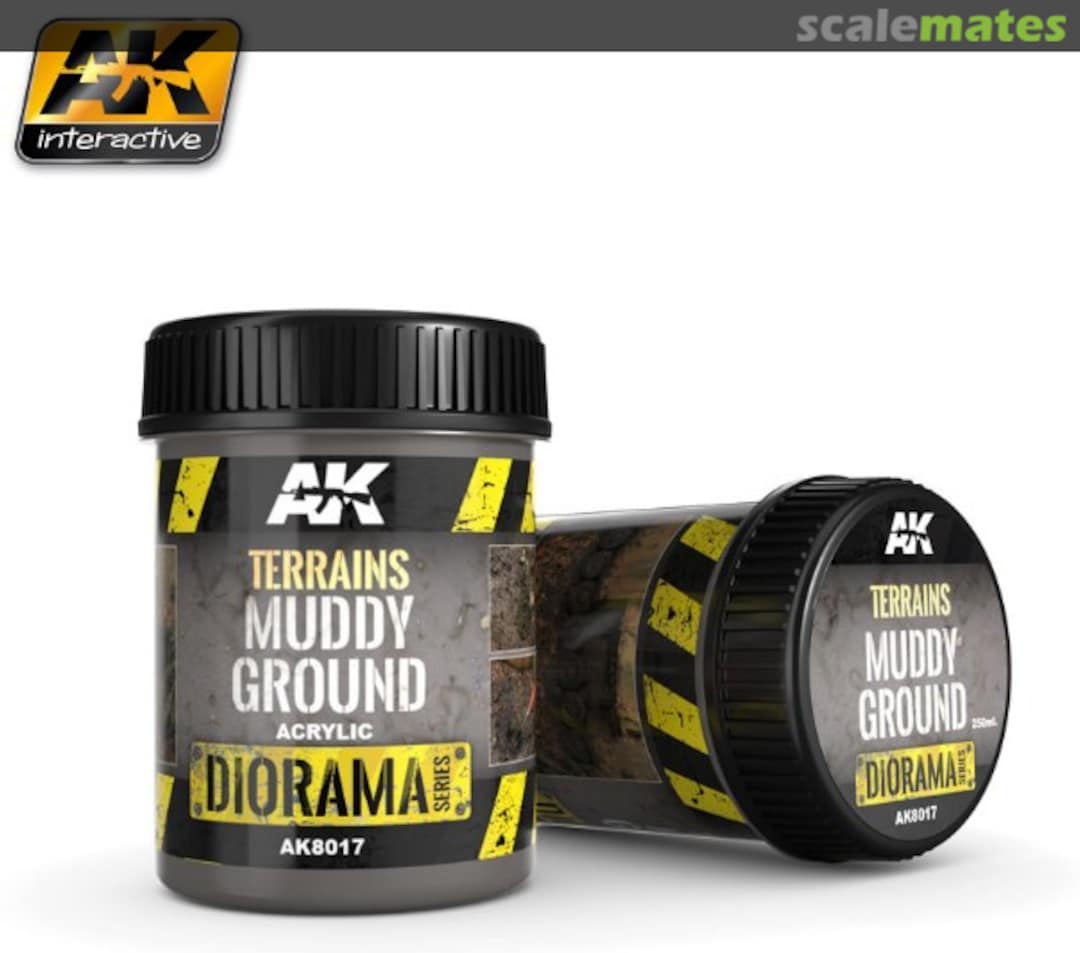 Boxart TERRAINS MUDDY GROUND 250ML AK 8017 AK Interactive Boxart TERRAINS MUDDY GROUND 250ML AK 8017 AK Interactive