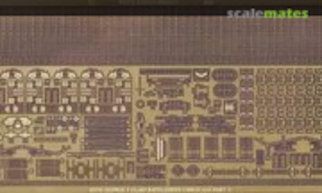 1:400 Detail set for Battleship King George V-Class (White Ensign Models PE 4005) PE 4005