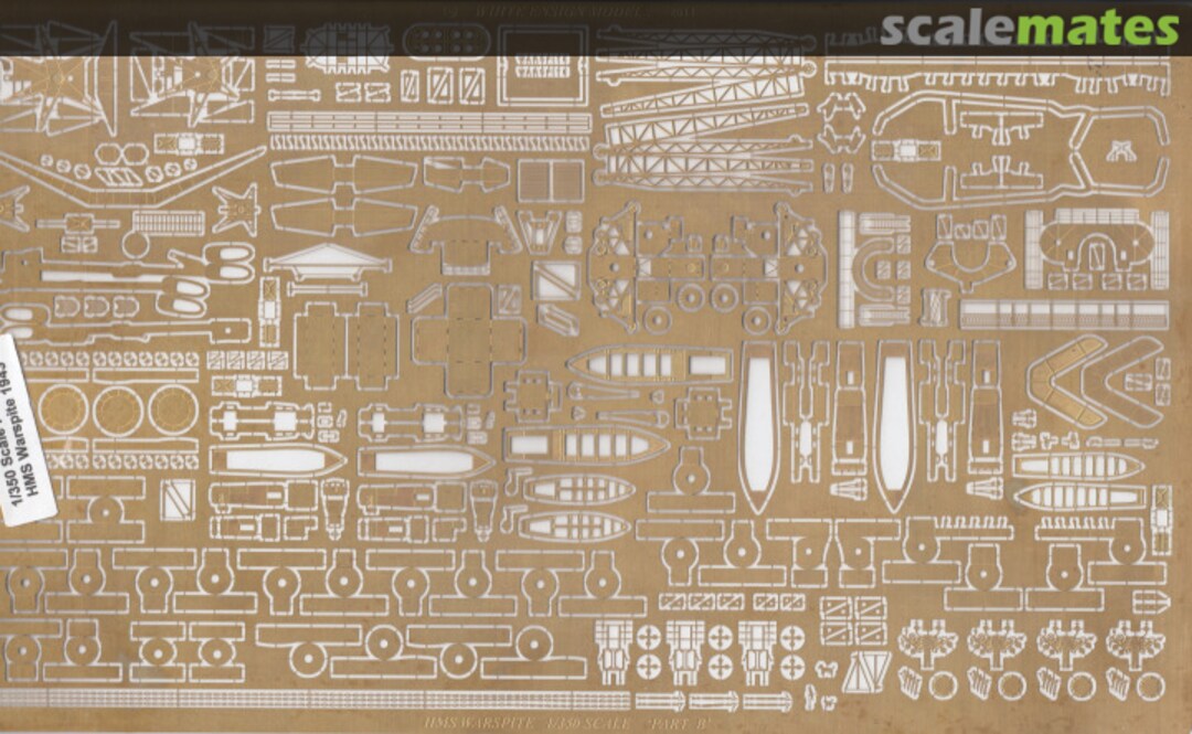 Contents HMS Warspite Detail-up Set PE35156 White Ensign Models Contents HMS Warspite Detail-up Set PE35156 White Ensign Models
