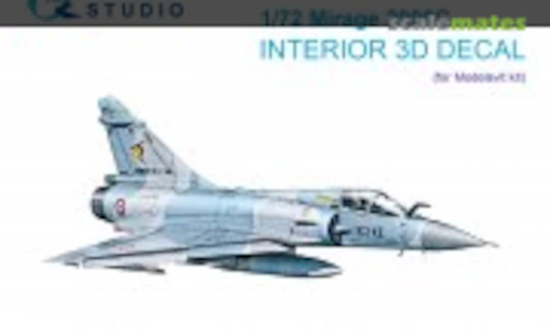 1:72 Mirage 2000C interior 3D decals (Quinta Studio QD72249) QD72249