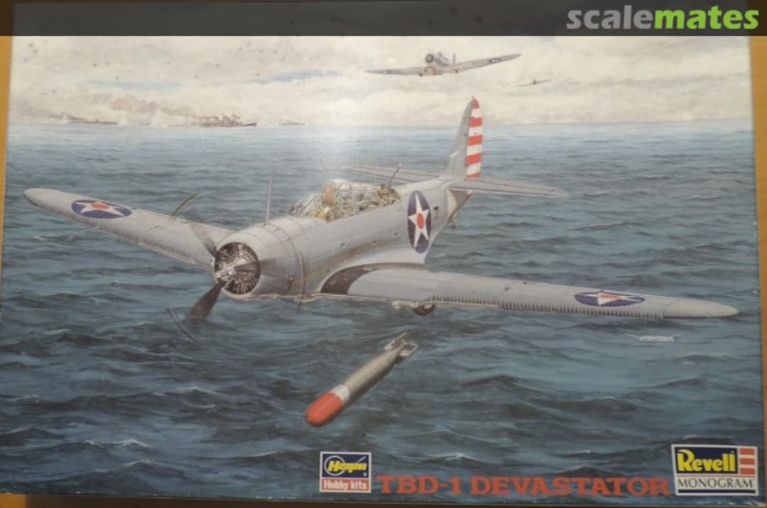 Boxart TBD-1 Devastator 86155 Hasegawa/Revell Monogram Boxart TBD-1 Devastator 86155 Hasegawa/Revell Monogram
