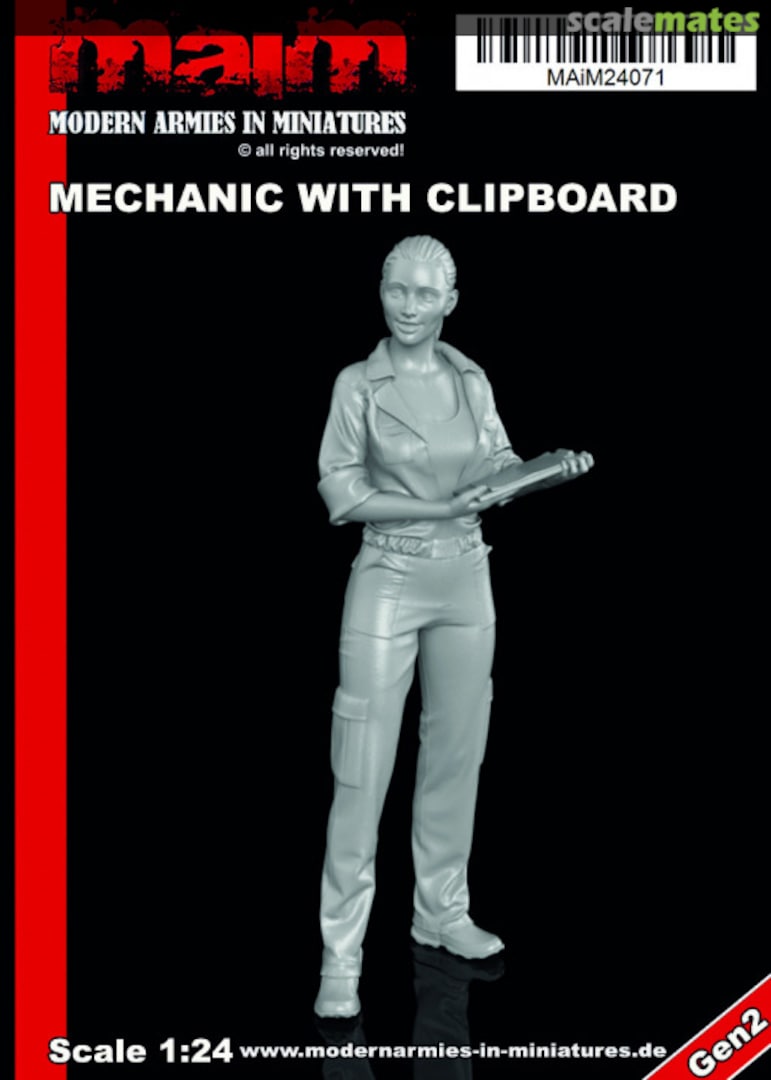 Boxart Mechanic with Clipboard MAIM24071 MAiM Boxart Mechanic with Clipboard MAIM24071 MAiM