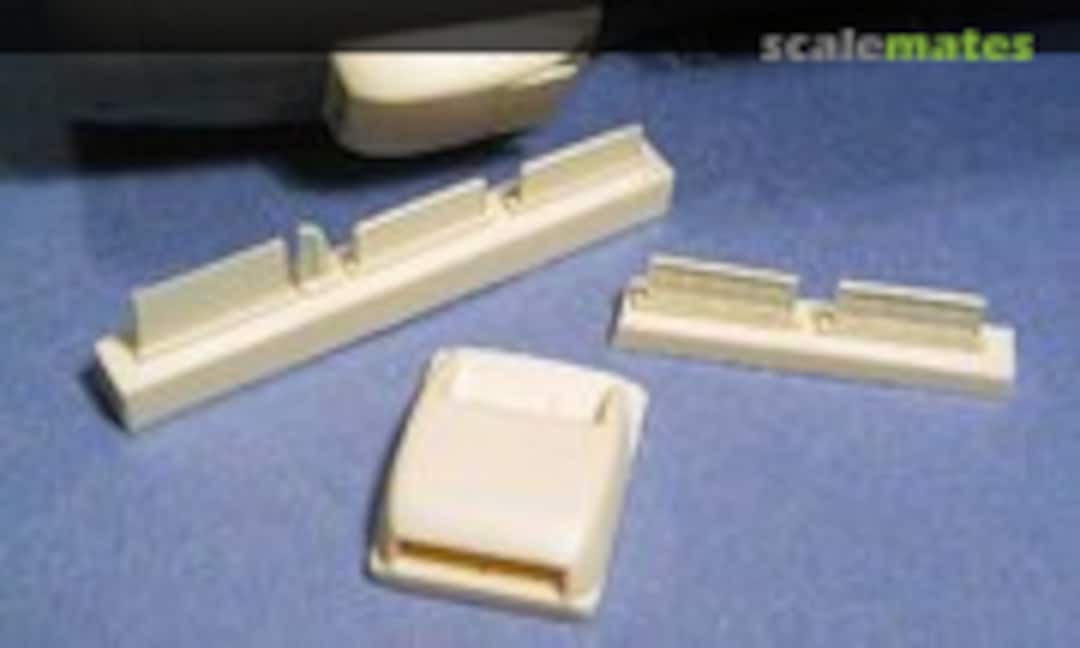 1:32 Bf109 F &amp; G corrected oil cooler (Eagle Parts 24-32)