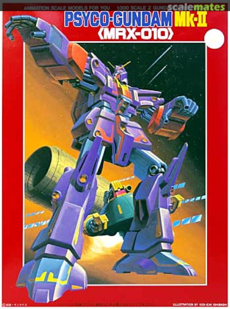 Boxart Psyco-Gundam Mk-II (MRX-010) 0005980 Bandai Boxart Psyco-Gundam Mk-II (MRX-010) 0005980 Bandai