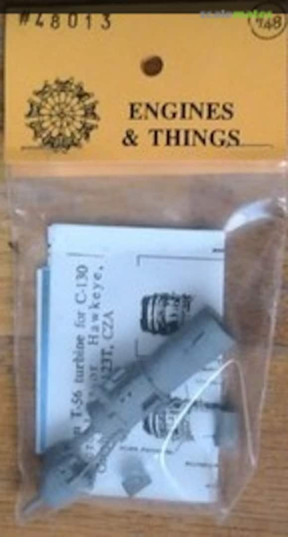 Boxart Allison T-56 turbine 48013 Engines & Things Boxart Allison T-56 turbine 48013 Engines & Things