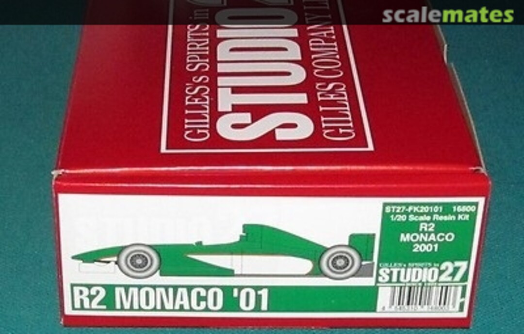 Boxart Jaguar R2 Monaco 2001 ST27-FK20101 Studio27 Boxart Jaguar R2 Monaco 2001 ST27-FK20101 Studio27