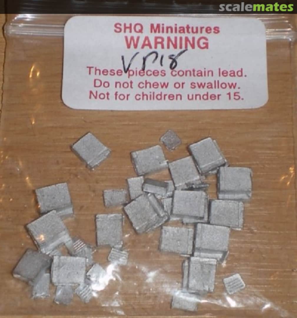 Boxart German 20mm. Flak 30 Ammo and Cases VP18 SHQ Miniatures Boxart German 20mm. Flak 30 Ammo and Cases VP18 SHQ Miniatures