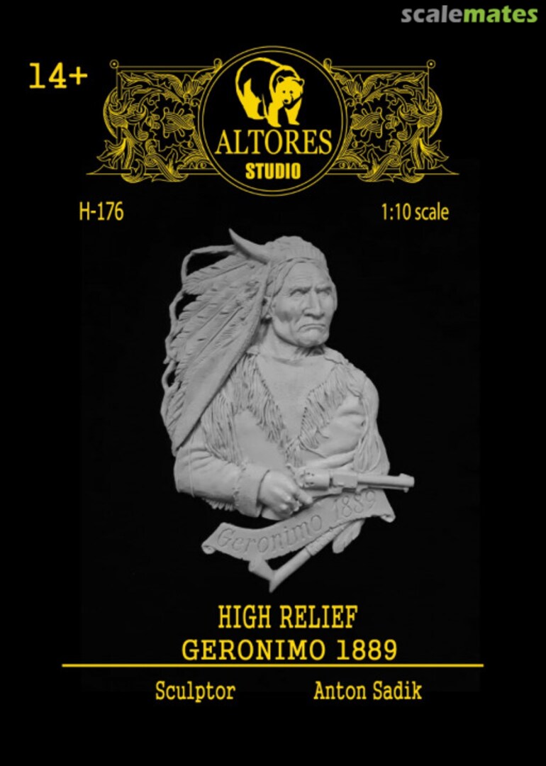 Boxart Geronimo 1889 H-176 Altores Studio Boxart Geronimo 1889 H-176 Altores Studio