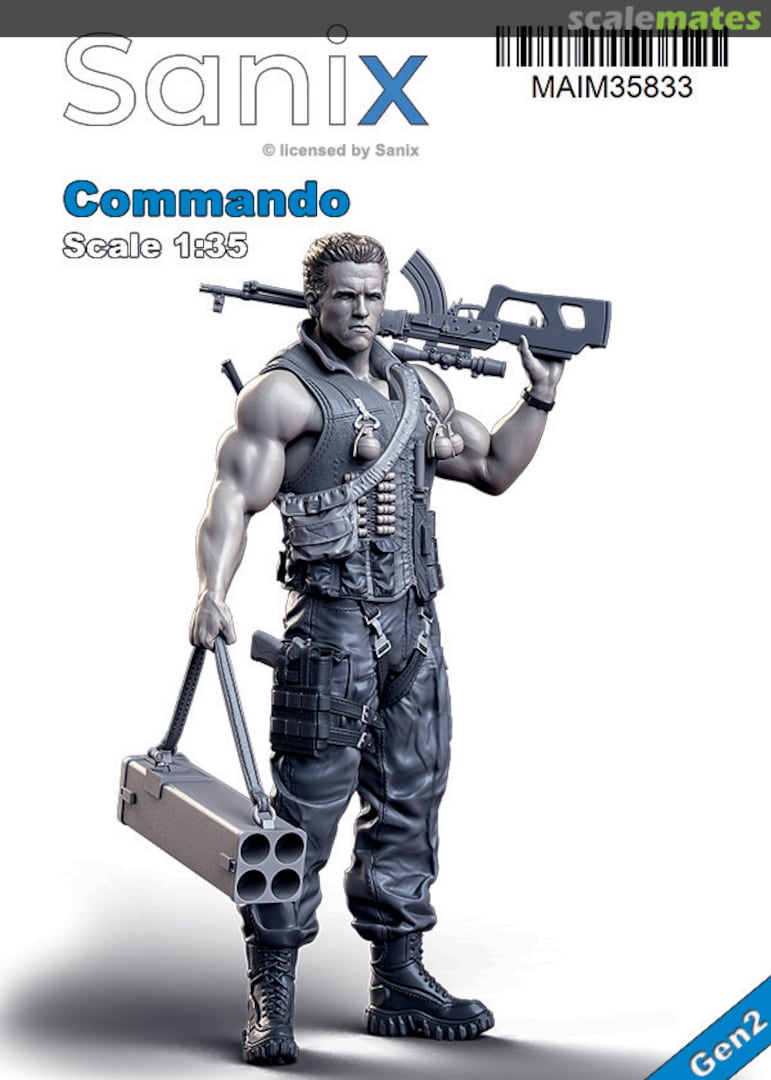 Boxart Commando MAIM35833 MAiM Boxart Commando MAIM35833 MAiM