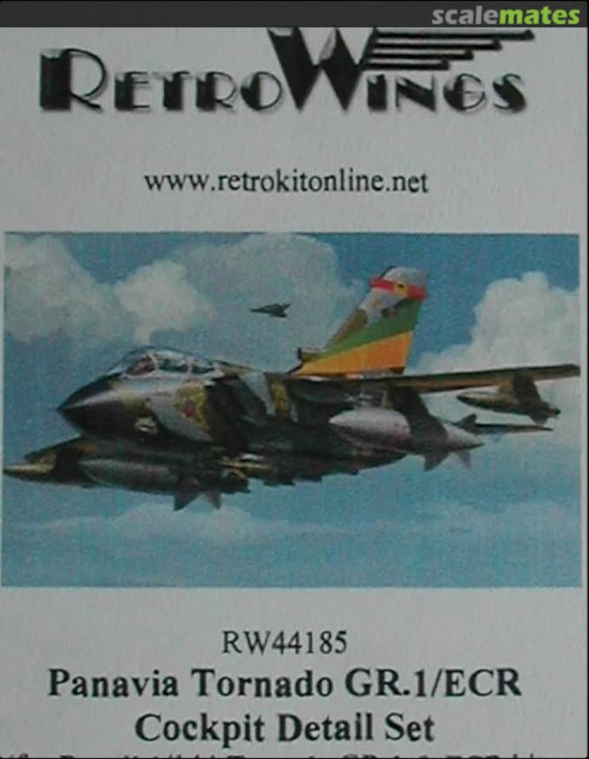 Boxart Panavia Tornado GR.1 / ECR Cockpit Detail Set RW44185 RetroWings Boxart Panavia Tornado GR.1 / ECR Cockpit Detail Set RW44185 RetroWings