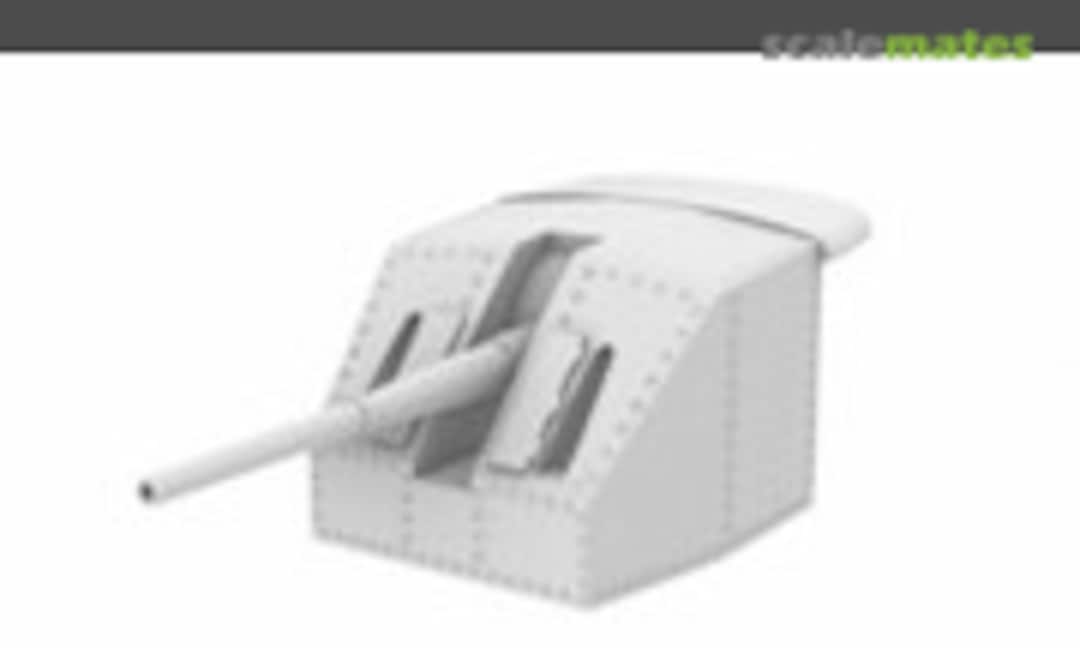 1:700 RN 4.7 inch gun Mk.IX (L'Arsenal 3D700044) 3D700044