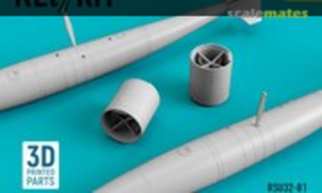 1:32 F-100 Super Sabre 275 & 335 gallon fuel tanks (ResKit RSU32-0081) RSU32-0081