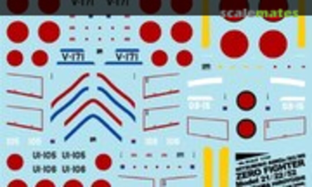 1:144 Zero Fighter Model 21/22/52 Hiroyoshi Nishizawa (MYK Design 06862) 06862