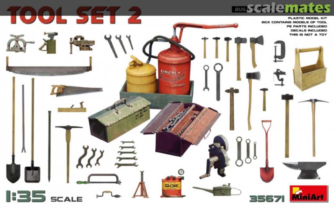 Boxart Tool Set 2 35671 MiniArt Boxart Tool Set 2 35671 MiniArt