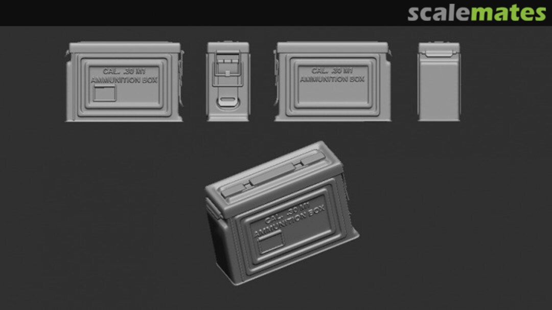 Boxart US Ammo Box Cal. .30 M1 A009-16 Firma49 Boxart US Ammo Box Cal. .30 M1 A009-16 Firma49