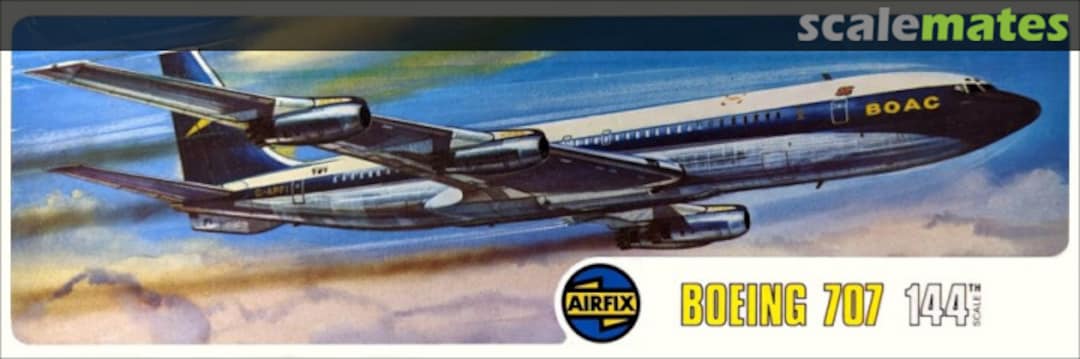 Boxart Boeing 707 04170-0 Airfix Boxart Boeing 707 04170-0 Airfix