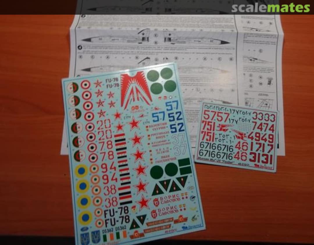 Boxart Mikoyan MiG-25 "Foxbat" 48-010 Begemot Boxart Mikoyan MiG-25 "Foxbat" 48-010 Begemot