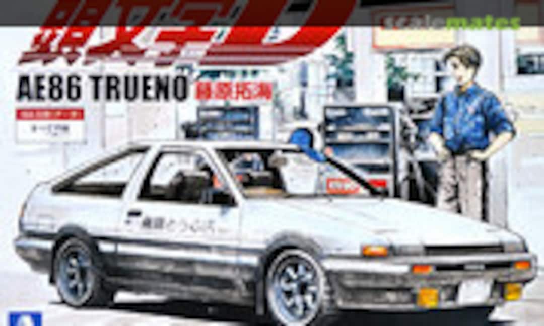 1:32 Fujiwara Takumi AE86 TRUENO (Aoshima 008966)