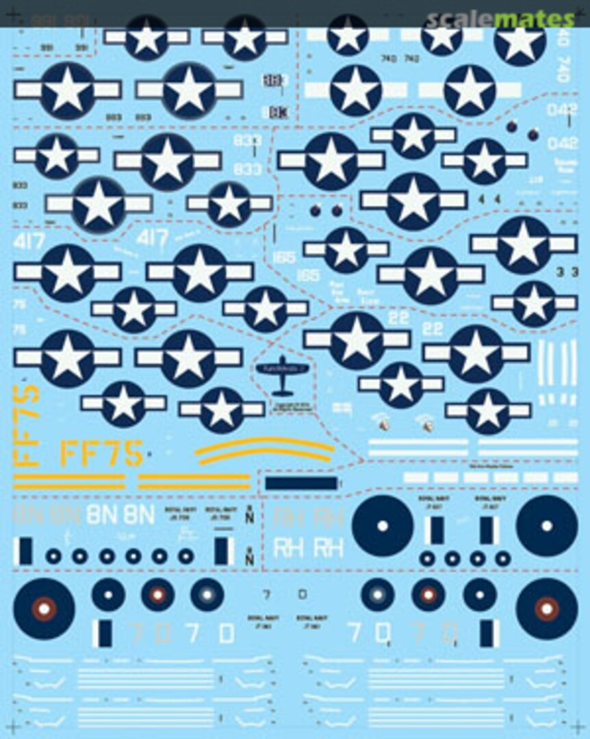 Boxart F4U Corsairs ? fündekals Boxart F4U Corsairs ? fündekals