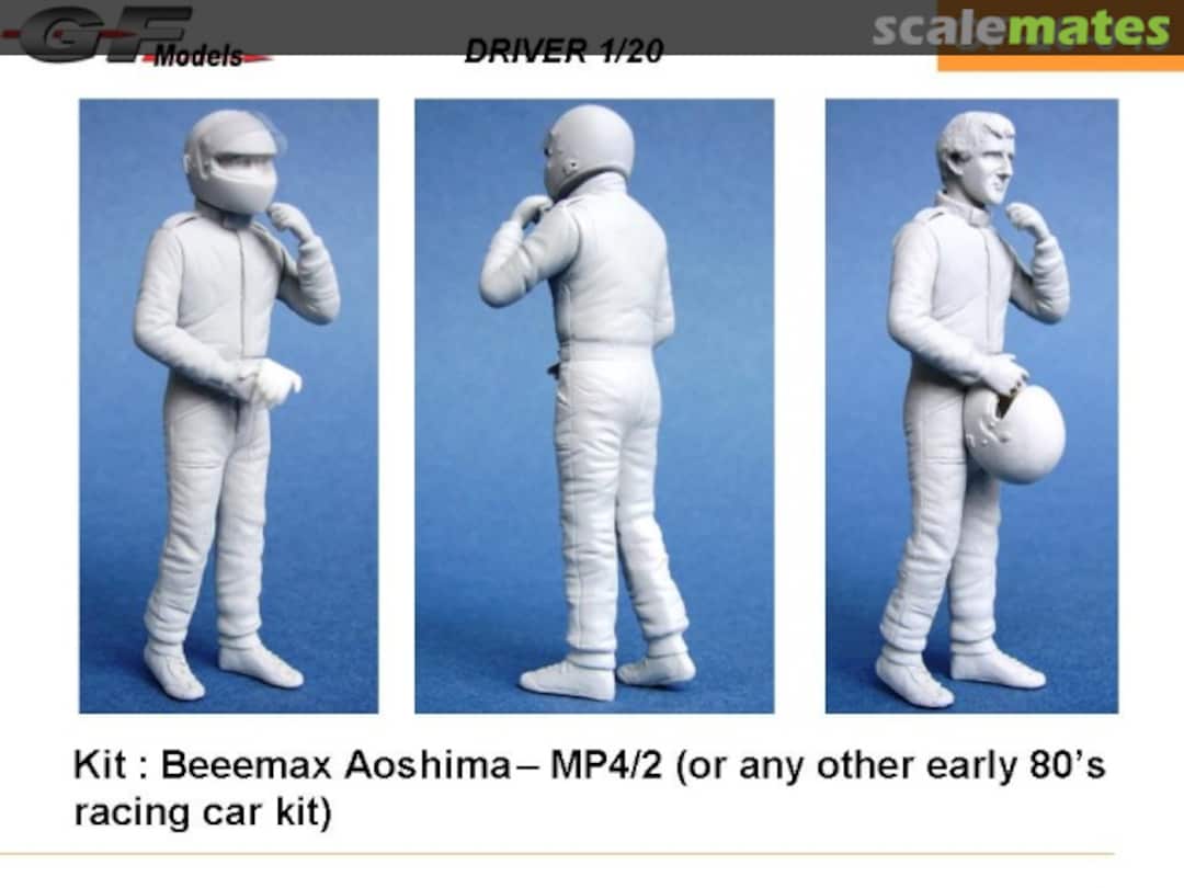 Boxart Driver 1:20 GF-20-043 GF Models Boxart Driver 1:20 GF-20-043 GF Models